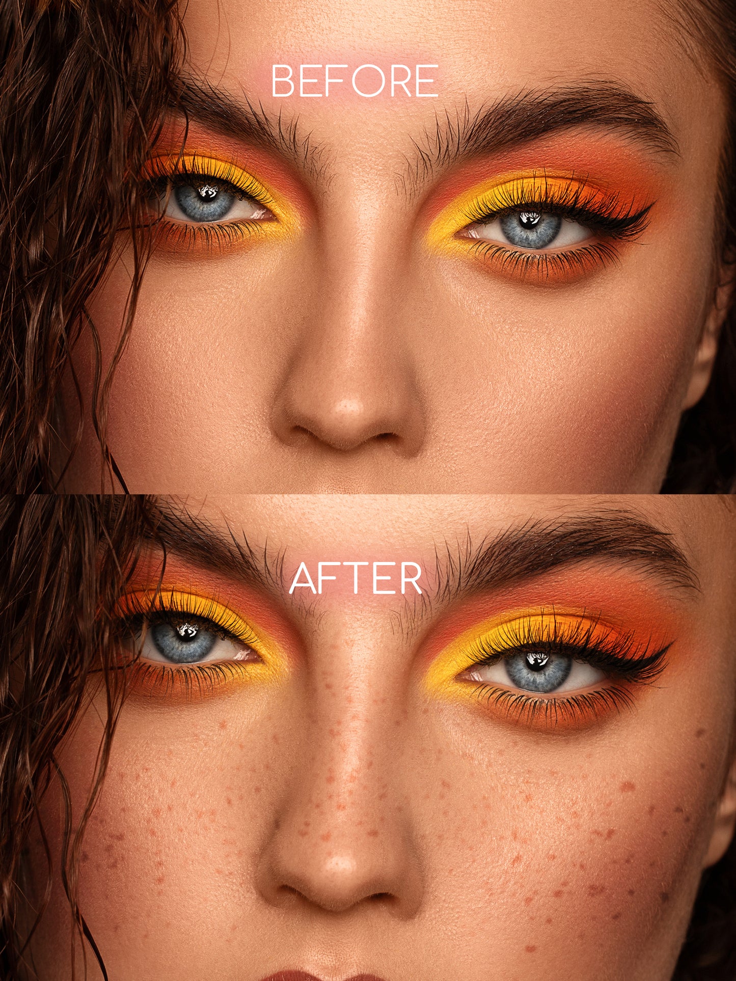 Freckles Brushes for Photoshop (Кисти веснушки) + TUTORIAL